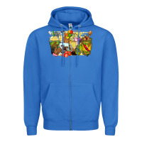 True Royal lunch lady coffee cups Zipper Hoodie - Zillion Design Studio