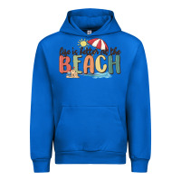 Cobalt life is better at the beach Urban Hoodie - MaliasSmallBusiness