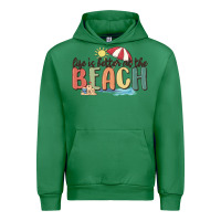 Emerald life is better at the beach Urban Hoodie - MaliasSmallBusiness