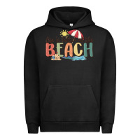 Pigment Black life is better at the beach Urban Hoodie - MaliasSmallBusiness