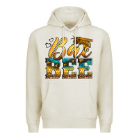 Oatmeal Heather Western Queen Bee Premium Hoodie - LillyAllenDesigns