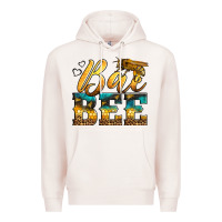 Pale Pink Western Queen Bee Premium Hoodie - LillyAllenDesigns