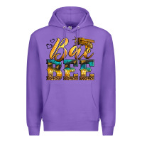 Purple Western Queen Bee Premium Hoodie - LillyAllenDesigns