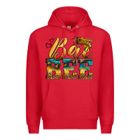 Red Western Queen Bee Premium Hoodie - LillyAllenDesigns
