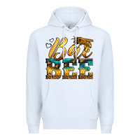 White Western Queen Bee Premium Hoodie - LillyAllenDesigns