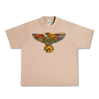 Burro thunderbird  wild soul with sunflower serape aztec Urban Heavy Tee - Artiststas