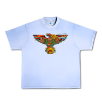Grape Ice thunderbird  wild soul with sunflower serape aztec Urban Heavy Tee - Artiststas