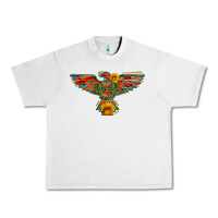 Lunar Rock thunderbird  wild soul with sunflower serape aztec Urban Heavy Tee - Artiststas