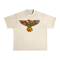 Sandshell thunderbird  wild soul with sunflower serape aztec Urban Heavy Tee - Artiststas