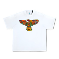 White thunderbird  wild soul with sunflower serape aztec Urban Heavy Tee - Artiststas