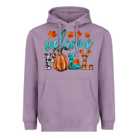 Lavender welcome fall Heavyweight Hoodie - HRA Design Shop