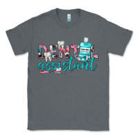 Charcoal Heather dental assistant Classic Tee - texasbilliewilder