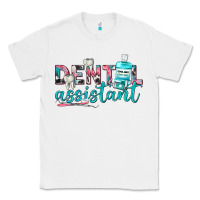 White dental assistant Classic Tee - texasbilliewilder