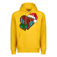 Lemon Christmas heart gemstones leopard Premium Hoodie - BarkalooDesign