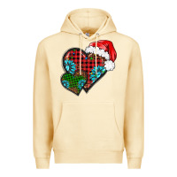 Pina Colada Christmas heart gemstones leopard Premium Hoodie - BarkalooDesign