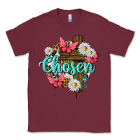 Burgundy chosen Classic Tee - texasbilliewilder