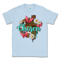 Dusty Blue chosen Classic Tee - texasbilliewilder