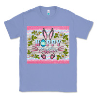 Colony Blue happy easter bunny Classic Tee - BarkalooDesign