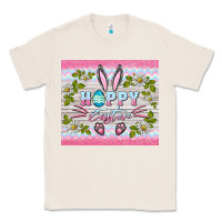 Natural happy easter bunny Classic Tee - BarkalooDesign