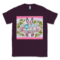 Plum happy easter bunny Classic Tee - BarkalooDesign