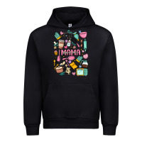 Black can't talk right now doing mama stay at home stuff Urban Hoodie - MaliasSmallBusiness