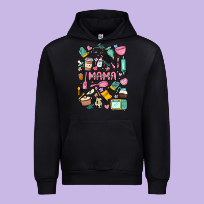 Can't Talk Right Now Doing Mama Stay At Home Stuff Urban Hoodie Designed By Maliassmallbusiness