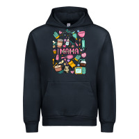 Navy can't talk right now doing mama stay at home stuff Urban Hoodie - MaliasSmallBusiness