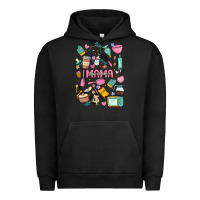 Pigment Black can't talk right now doing mama stay at home stuff Urban Hoodie - MaliasSmallBusiness