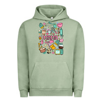 Pigment Oil Green can't talk right now doing mama stay at home stuff Urban Hoodie - MaliasSmallBusiness