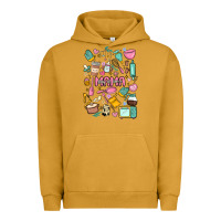 Pigment Peanut Butter can't talk right now doing mama stay at home stuff Urban Hoodie - MaliasSmallBusiness