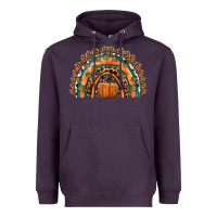 Plum fall pumpkin rainbow Heavyweight Hoodie - HRA Design Shop