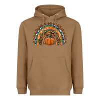 Toasted Coconut fall pumpkin rainbow Heavyweight Hoodie - HRA Design Shop