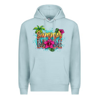 Blue Mist summer mom Premium Hoodie - NancyCooperArtShop