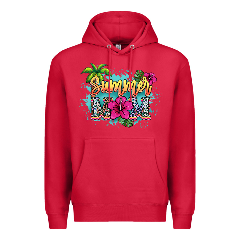 Summer Mom Premium Hoodie by NancyCooperArtShop | Teevron