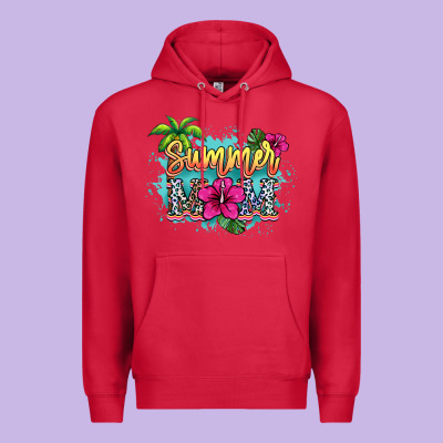 Summer Mom Premium Hoodie Designed By Nancycooperartshop