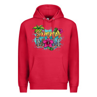 Cardinal summer mom Premium Hoodie - NancyCooperArtShop