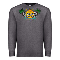 Charcoal Heather beer sunshine Premium Sweatshirt - CowhideDigitalArt