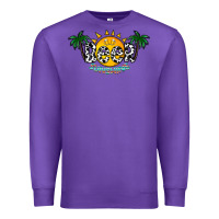 Purple beer sunshine Premium Sweatshirt - CowhideDigitalArt