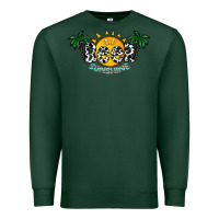 Sports Green beer sunshine Premium Sweatshirt - CowhideDigitalArt