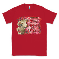 Red Valentine's day you moo ve me charolais cow Classic Tee - RanaPortraitStore