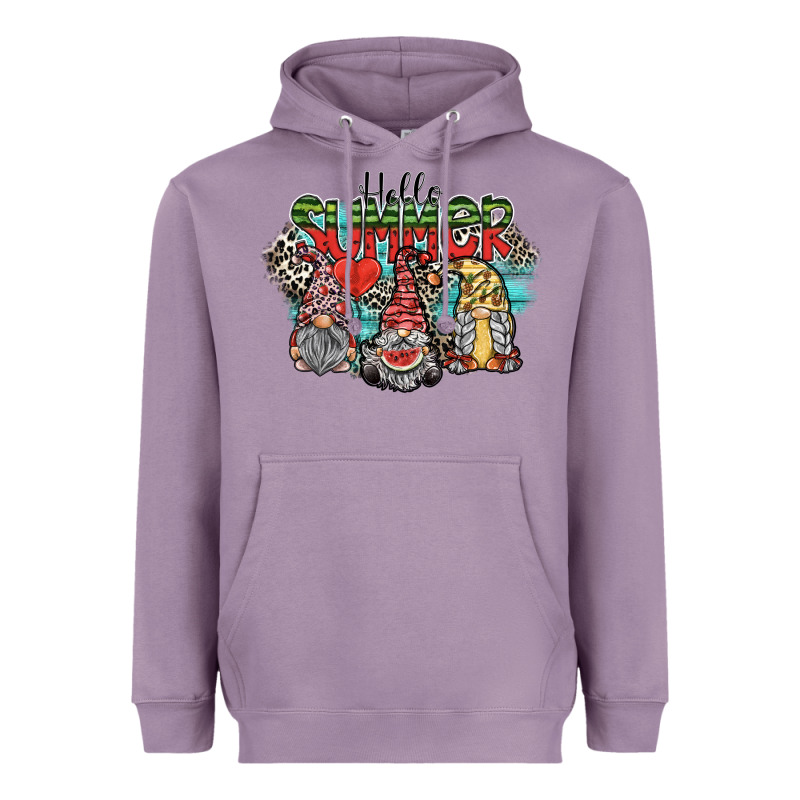 Hello Summer Heavyweight Hoodie by SublimationCraftShop | Teevron