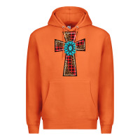 Carrot christmas cross Premium Hoodie - BarkalooDesign