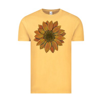 Vintage Mustard sunflower Vintage Tee - Artiststas