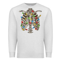 Christmas Rib Cage Premium Sweatshirt | Teevron