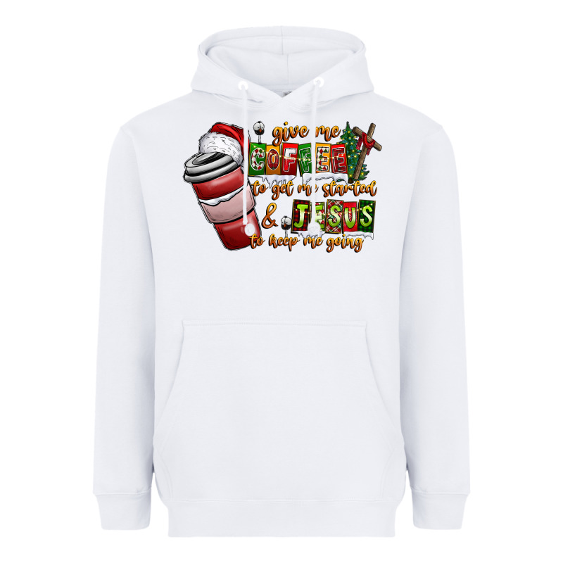 Coffee  Jesus Heavyweight Hoodie by CowhideDigitalArt | Teevron