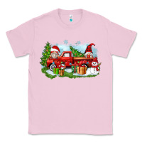 Bubblegum Pink Christmas gnomes truck Classic Tee - Zillion Design Studio