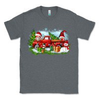 Charcoal Heather Christmas gnomes truck Classic Tee - Zillion Design Studio