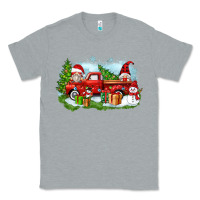 Heather Grey Christmas gnomes truck Classic Tee - Zillion Design Studio
