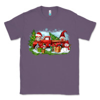 Lavender Christmas gnomes truck Classic Tee - Zillion Design Studio