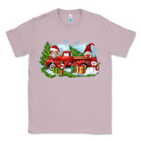 Lilac Christmas gnomes truck Classic Tee - Zillion Design Studio